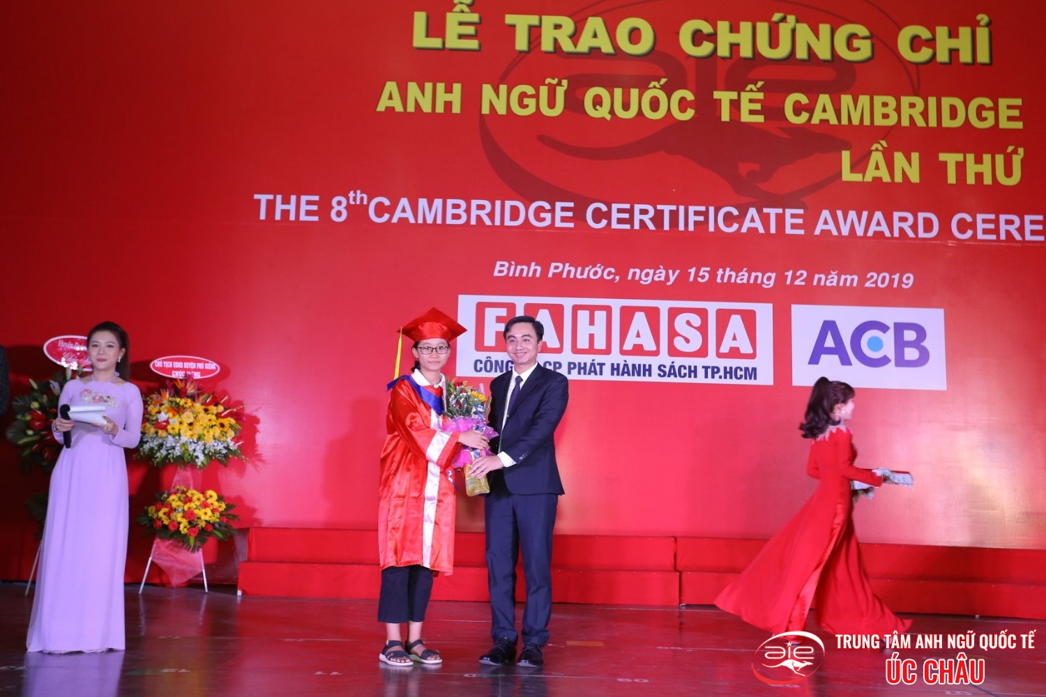 Lễ trao chứng chỉ Anh ngữ Quốc tế Cambridge lần thứ 8/2019