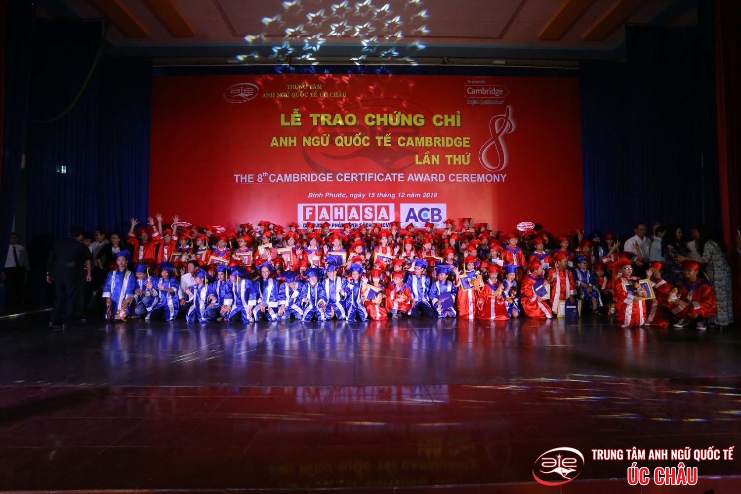 Lễ trao chứng chỉ Anh ngữ Quốc tế Cambridge lần thứ 8/2019