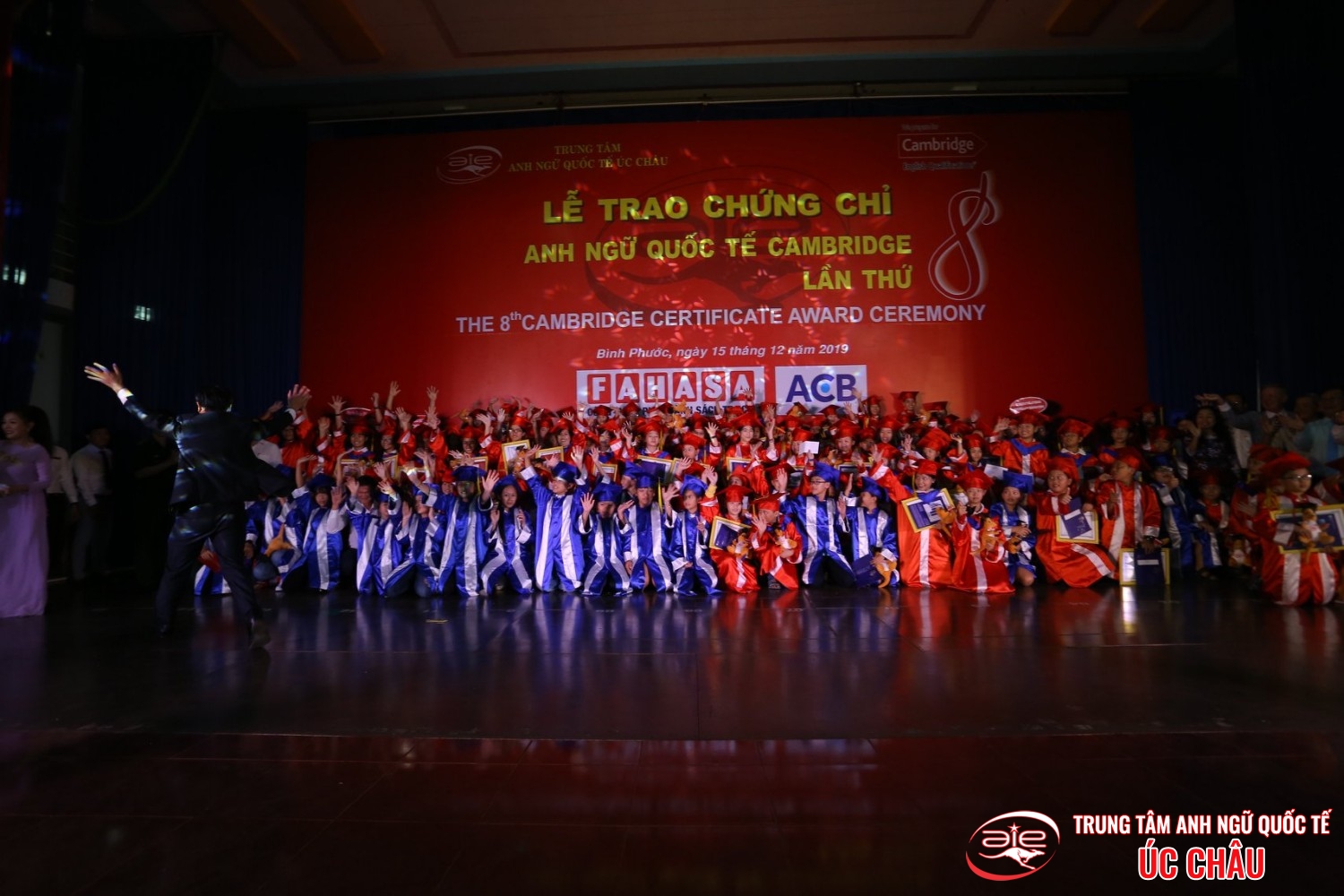Lễ trao chứng chỉ Anh ngữ Quốc tế Cambridge lần thứ 8/2019