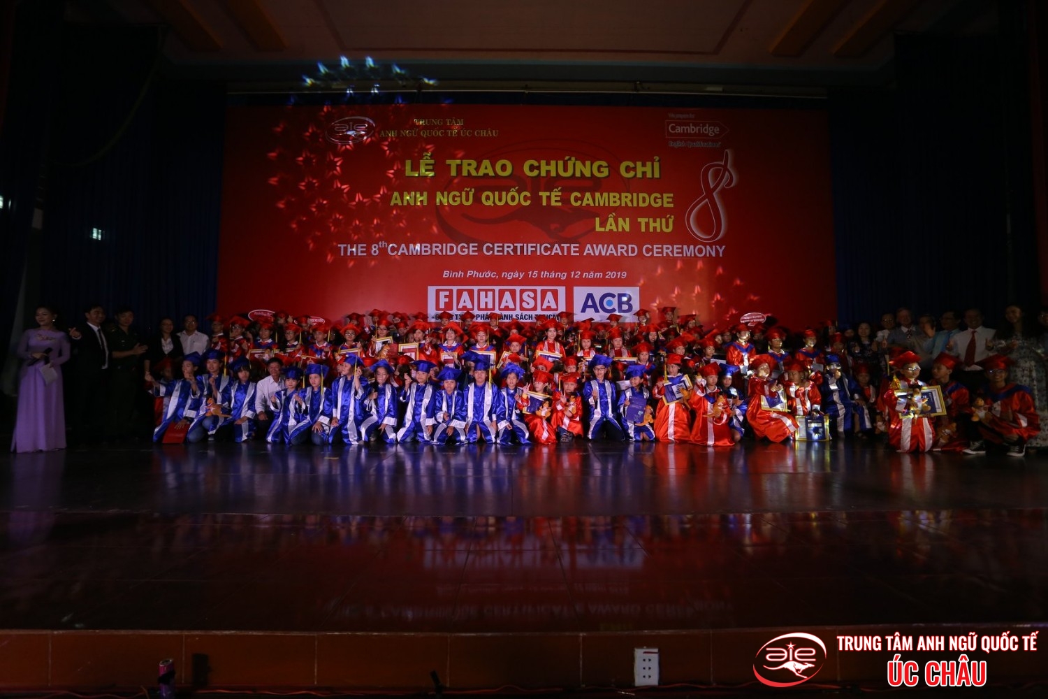 Lễ trao chứng chỉ Anh ngữ Quốc tế Cambridge lần thứ 8/2019