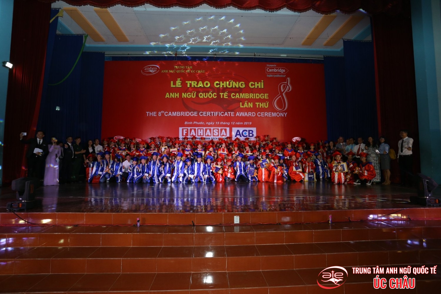 Lễ trao chứng chỉ Anh ngữ Quốc tế Cambridge lần thứ 8/2019