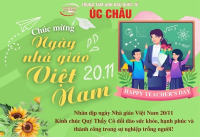 THÁNG TRI ÂN NGÀY NHÀ GIÁO VIỆT NAM 20.11