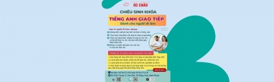 TUYỂN SINH LỚP TIẾNG ANH GIAO TIẾP