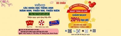 🌸🌸🧧 TẾT SANG RỘN RÀNG, NGẬP TRÀN ƯU ĐÃI 🧧🌸🌸 🌟 CƠ HỘI HỌC TIẾNG ANH MIỄN PHÍ THEO CHUẨN CAMBRIDGE DÀNH CHO THANH THIẾU NHI 🌟