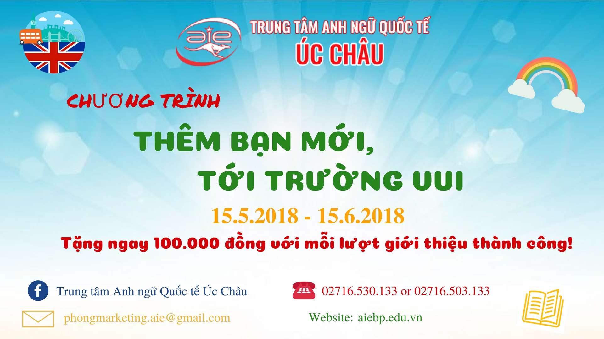 THÊM BẠN MỚI, TỚI TRƯỜNG VUI