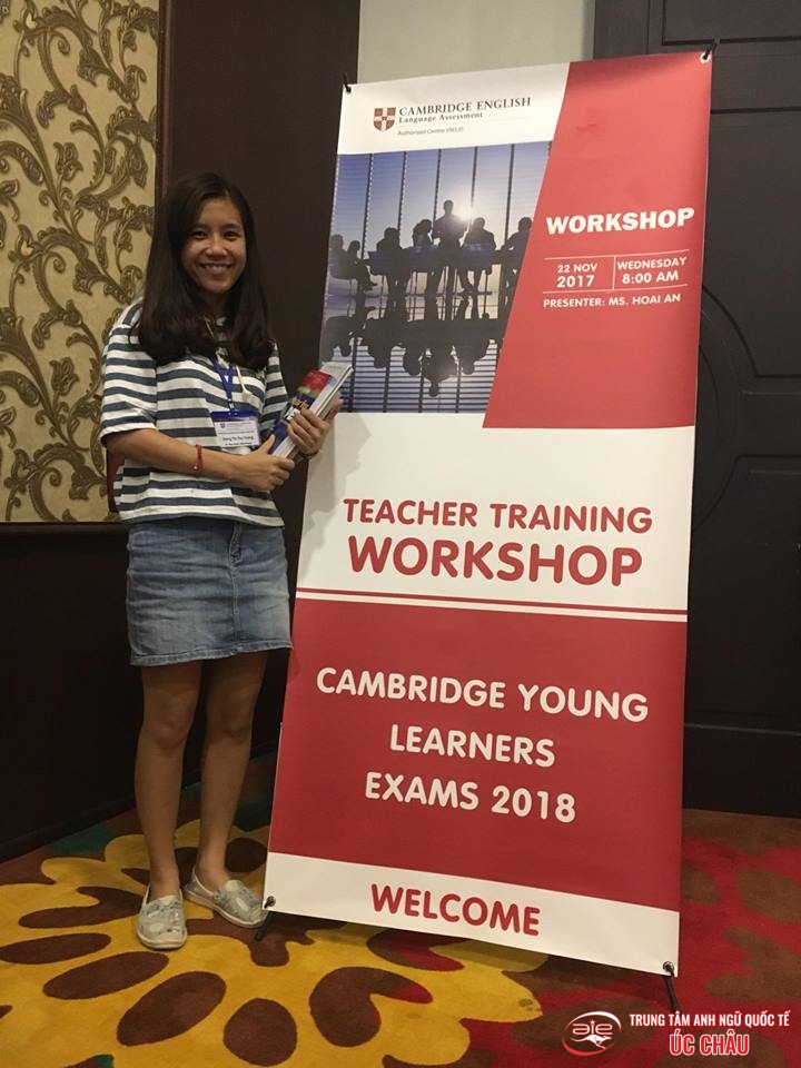 TEACHER TRAINING WORKSHOP: CAMBRIDGE YOUNG LEARNERS EXAMS 2018