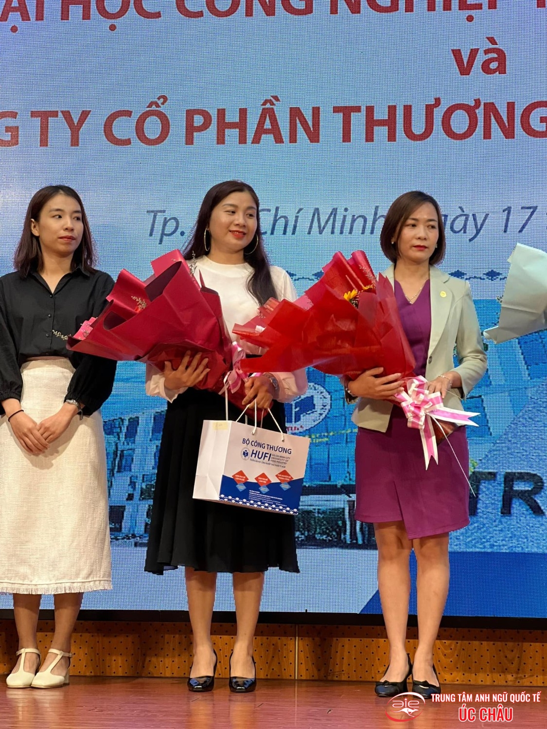 CHÀO ĐÓN CÔ LÊ THỊ THANH TÂM THAM DỰ NGÀY HỘI LÀM VIỆC DÀNH CHO SINH VIÊN TẠI TRƯỜNG ĐẠI HỌC CÔNG NGHIỆP THỰC PHẨM