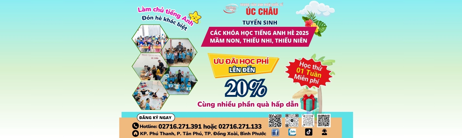 🔥THÔNG BÁO CHIÊU SINH HÈ CÁC KHOÁ TIẾNG ANH DÀNH CHO MỌI LỨA TUỔI 💥